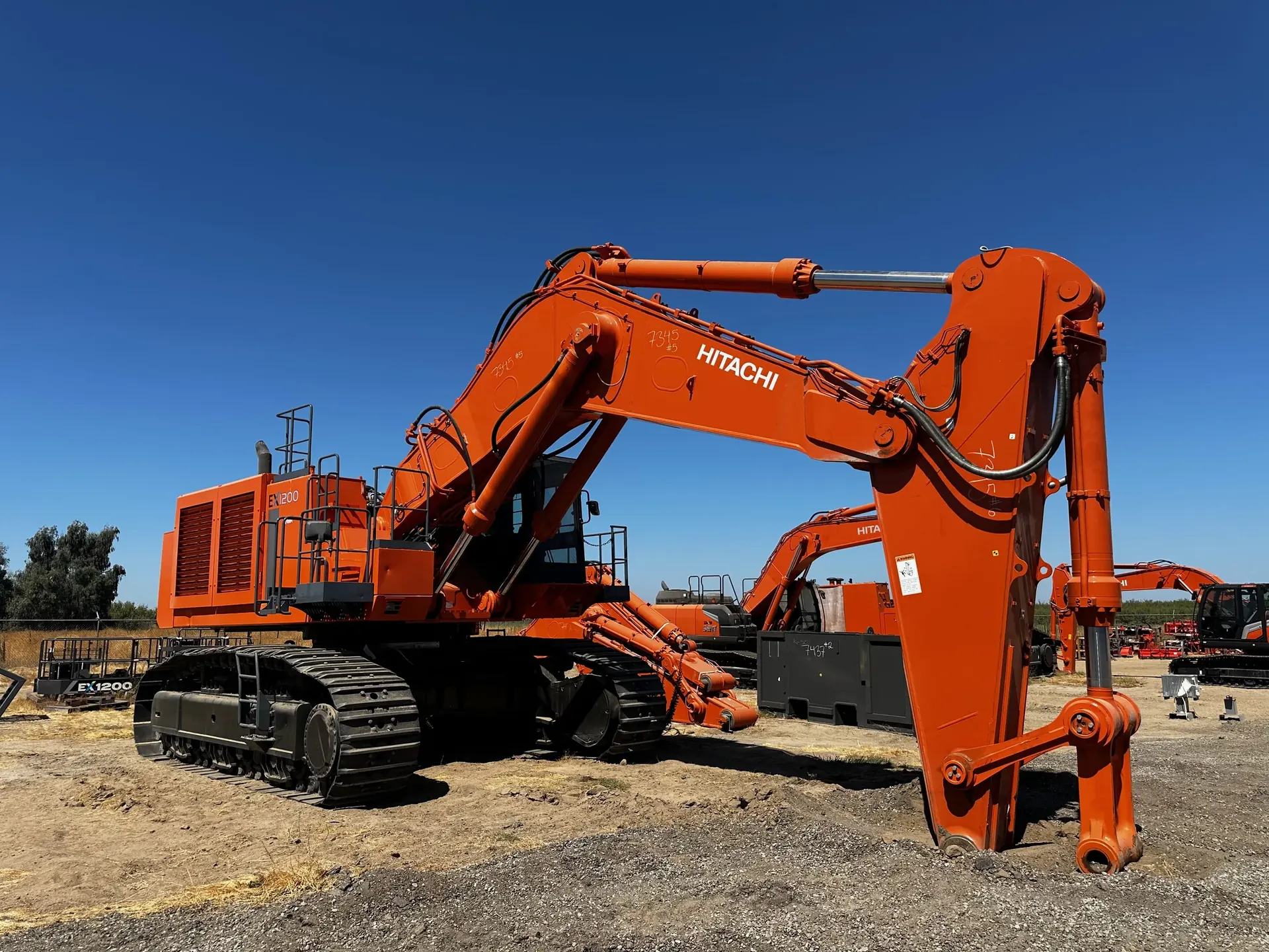 Hitachi LANDCROS construction equipment at work